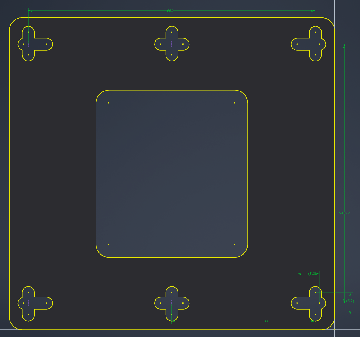 Circular Fuel Tank Mount