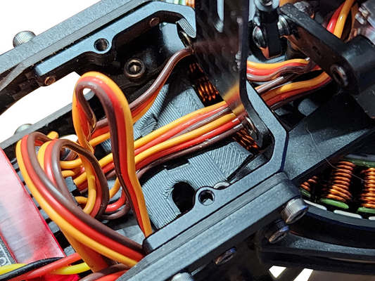 OMPHOBBY M4 Servo Wire Protector and Tie Point