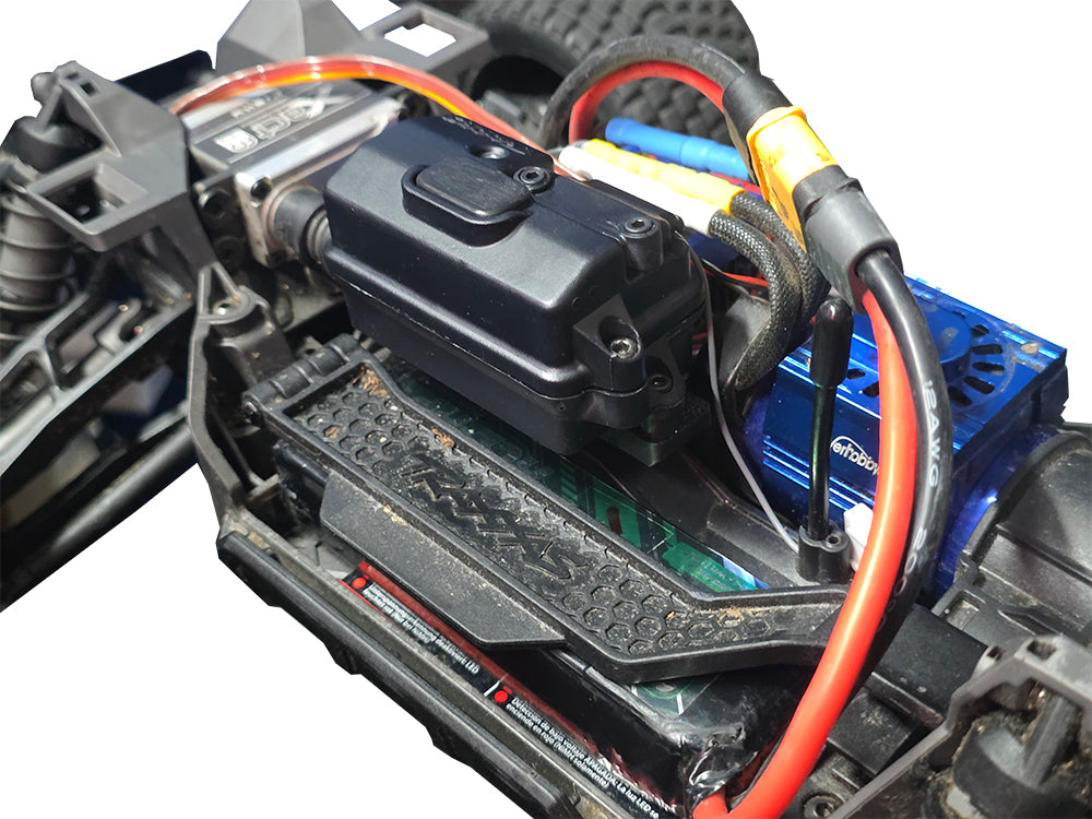 Waterproof Receiver Box Mount for Traxxas Mini XRT/Mini Maxx